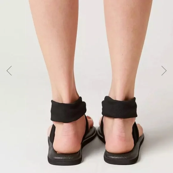 Sanuk Yoga Sling Sandals - Black - Picture 7 of 7